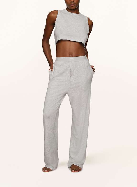 SKIMS Loungebroek BOYFRIEND LIGHT HEATHER GREY