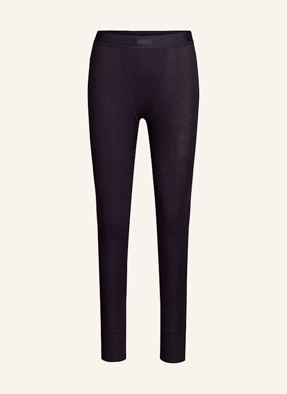 SKIMS Lounge-Leggings COTTON RIB SOOT