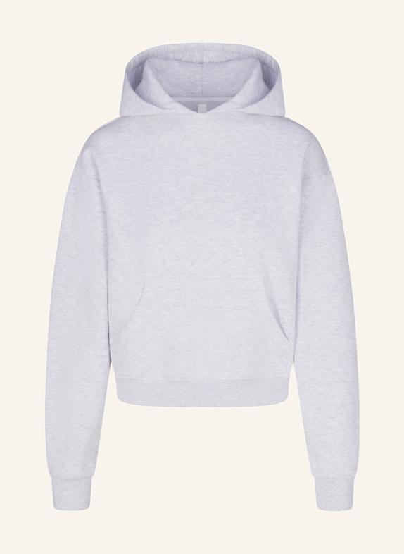 SKIMS Lounge-Hoodie COTTON FLEECE LIGHT HEATHER GREY