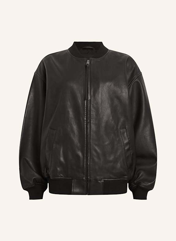 ALLSAINTS Lederjacke BELLE SCHWARZ