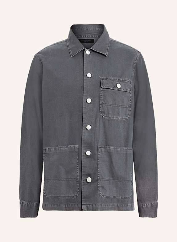 ALLSAINTS NEVIS CHORE overshirt DARK GRAY