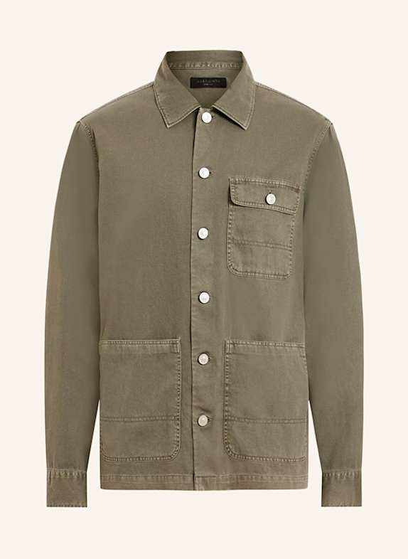 ALLSAINTS NEVIS CHORE overshirt KHAKI