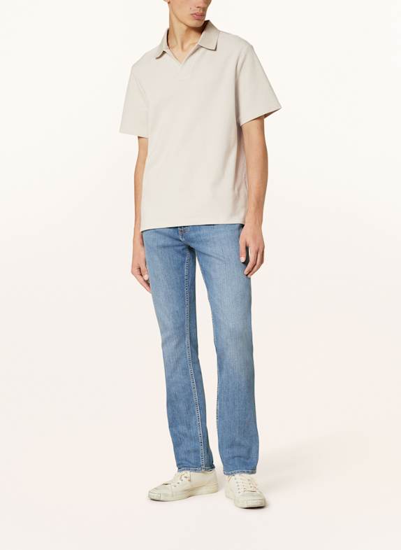 FRAME Piqué polo shirt CREAM