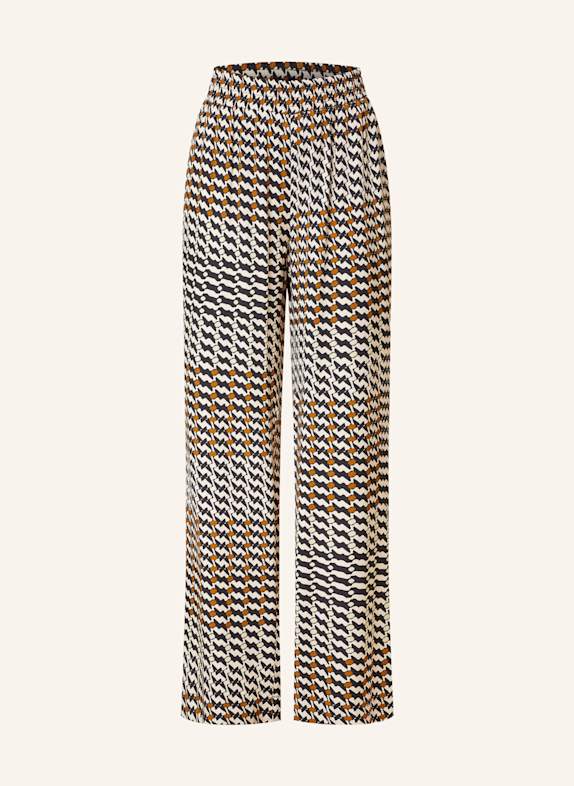 CATNOIR Hose CREME/ SCHWARZ/ COGNAC