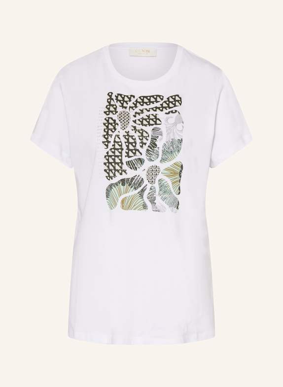 CATNOIR T-shirt BIAŁY/ KHAKI