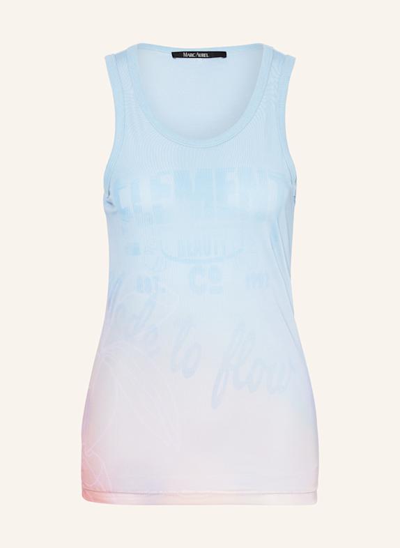 MARC AUREL Mesh-Top HELLBLAU/ HELLROT