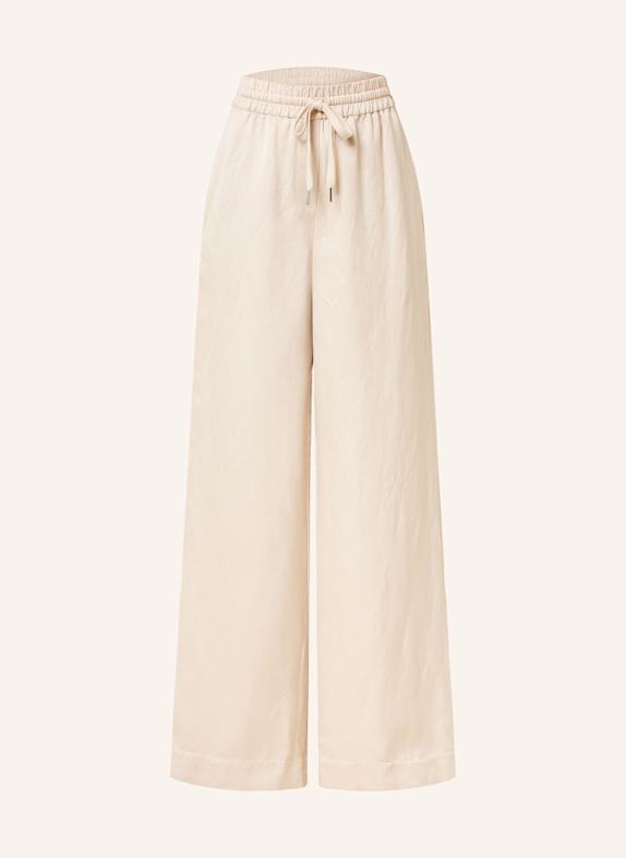 MARC AUREL Marlenehose mit Leinen BEIGE