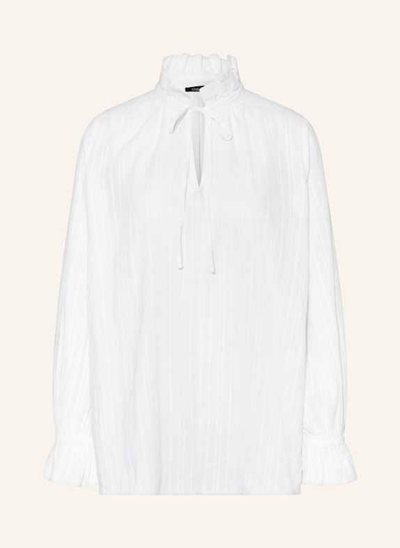 MARC AUREL Blusenshirt WEISS