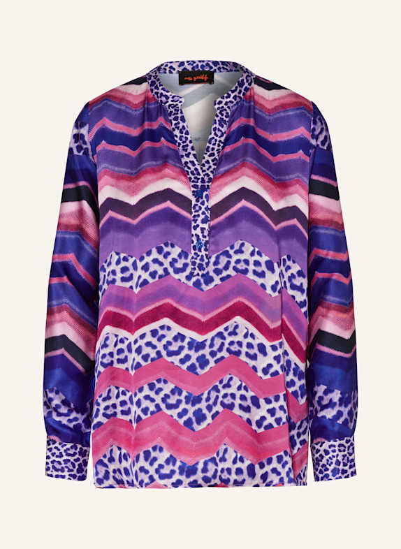miss goodlife Blusenshirt aus Satin LILA/ HELLLILA/ PINK