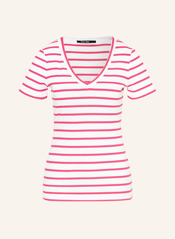 MARC AUREL T-Shirt WEISS/ PINK