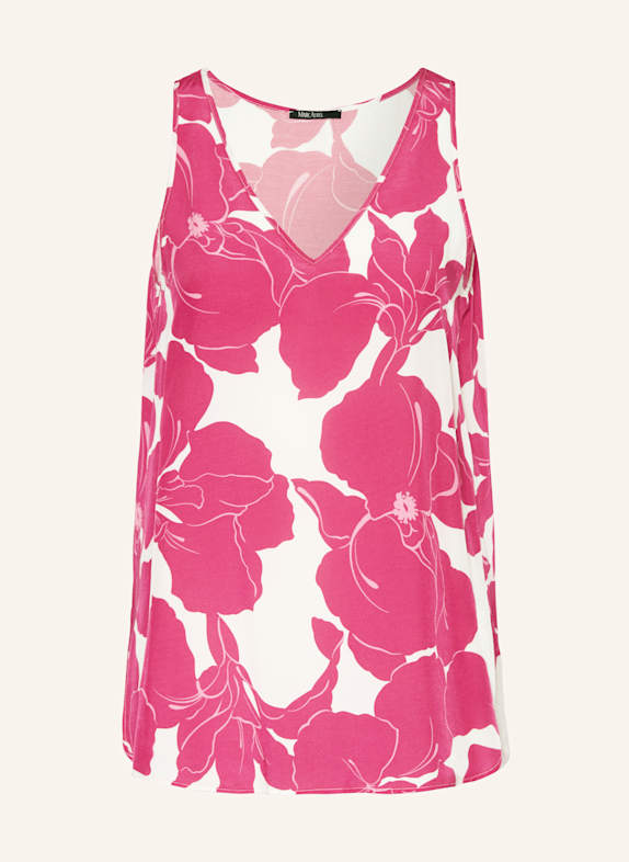 MARC AUREL Blusentop PINK/ WEISS