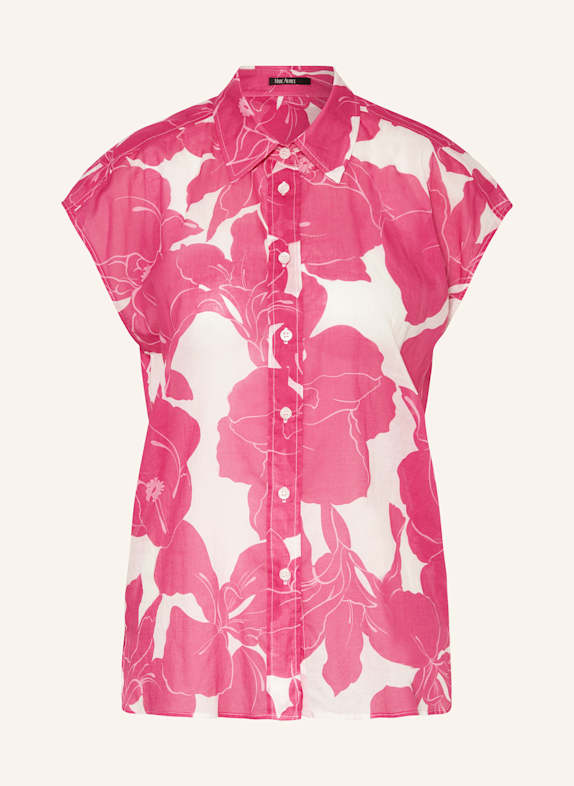MARC AUREL Hemdbluse PINK/ WEISS