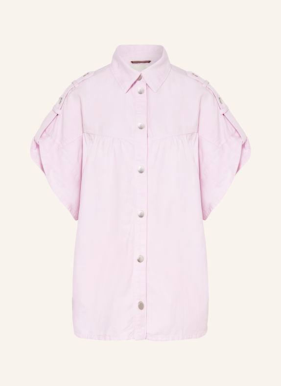 BEAUMONT Overshirt VAYEN mit Leinen ROSA