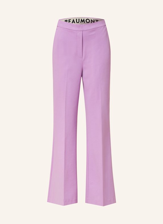 BEAUMONT Sweat-Marlenehose HOPE LILA