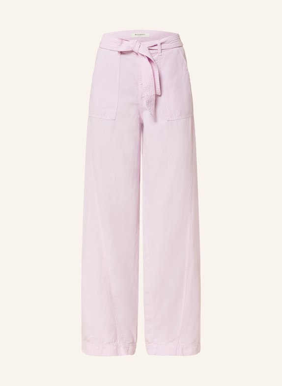 BEAUMONT Marlenehose STEFFI mit Leinen ROSA