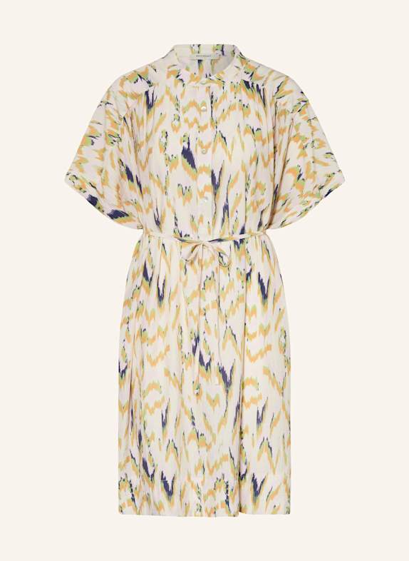 BEAUMONT Kleid PASCALE BEIGE/ HELLGRÜN/ DUNKELBLAU
