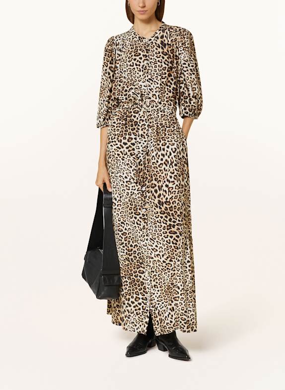 BEAUMONT Hemdblusenkleid LESLEY CREME/ DUNKELBRAUN/ HELLBRAUN