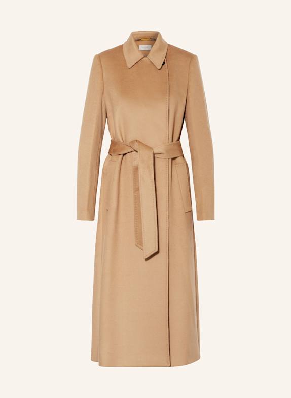 HOBBS Płaszcz wełniany LIVIA CAMELOWY