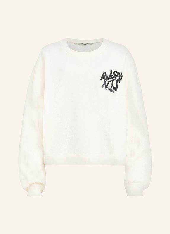 ALLSAINTS Oversized-Sweatshirt ORLANDO ECRU/ SCHWARZ