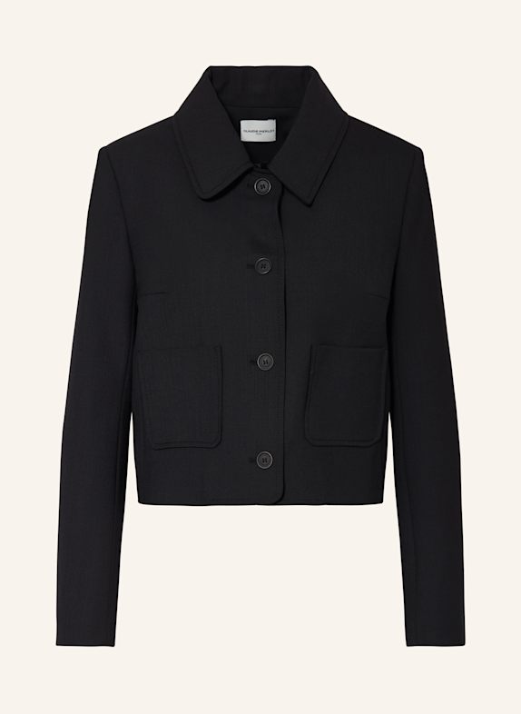 CLAUDIE PIERLOT Kastenjacke SCHWARZ