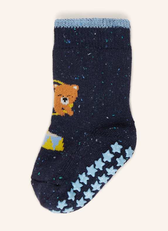 FALKE Stoppersocken BABY SHOW BEARS 6116 SPACE BLUE
