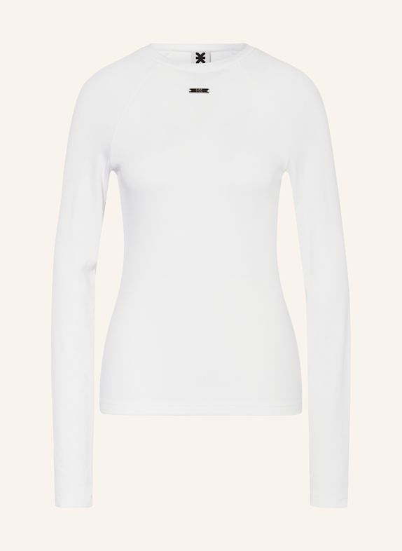 KARO KAUER DKNY t-shirt med blok-logo WHITE