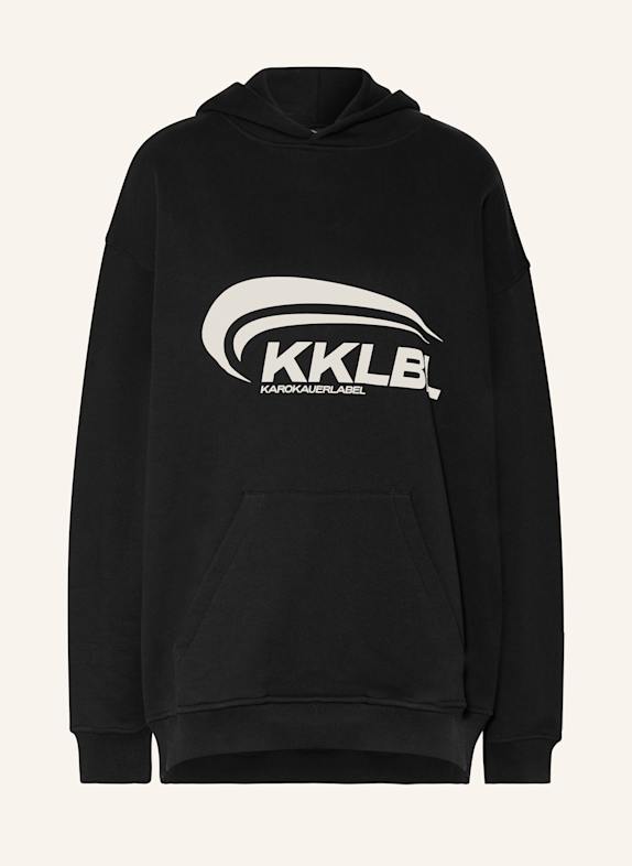 KARO KAUER Oversized hoodie BLACK