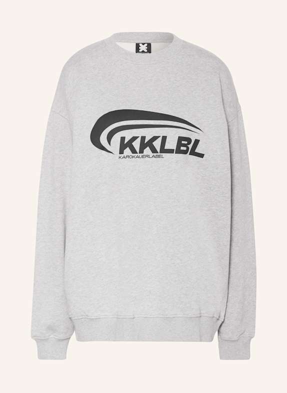 KARO KAUER Sweatshirt HELLGRAU