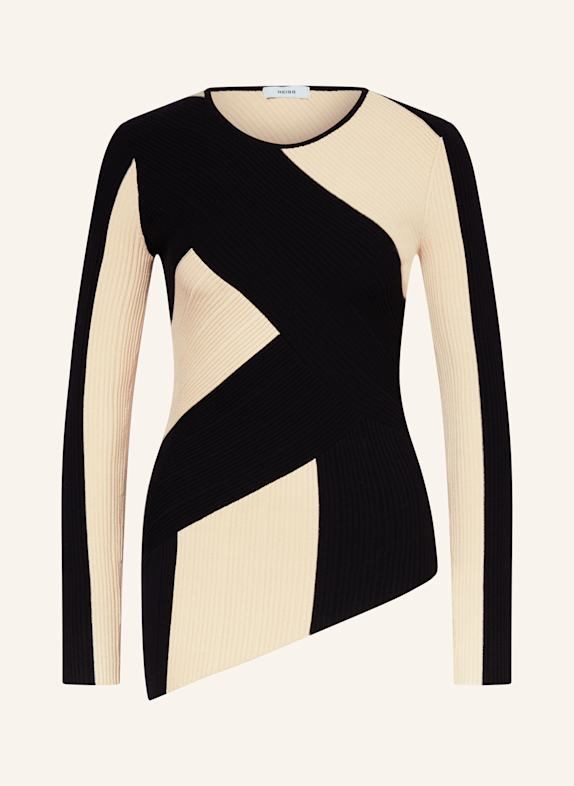 REISS JUDY sweater BLACK/ CAMEL