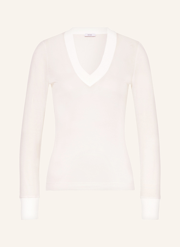REISS Sole Cafe Better Together T-Shirt ECRU