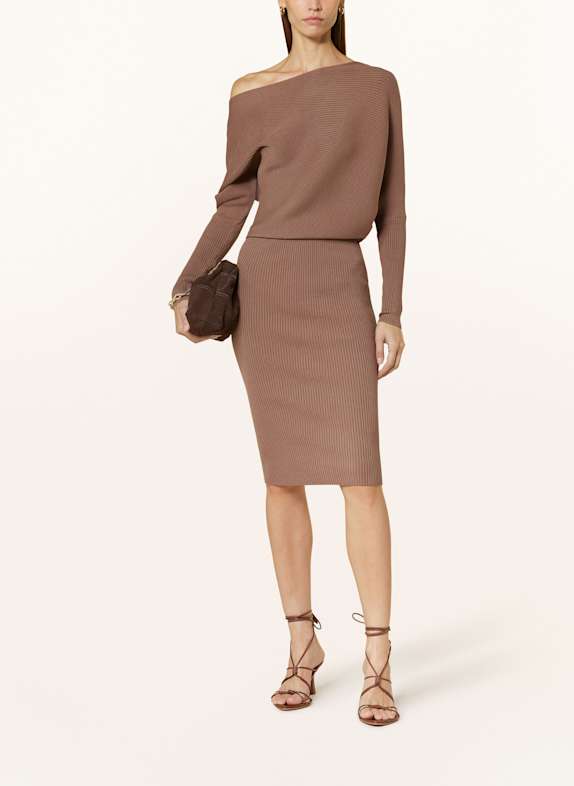 REISS Strickkleid LARA BRAUN