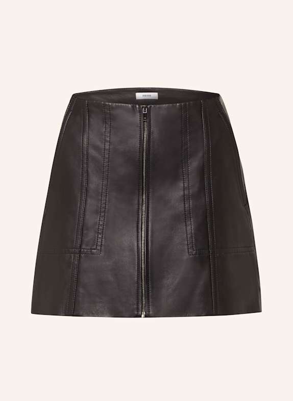 REISS Lederrock SCHWARZ