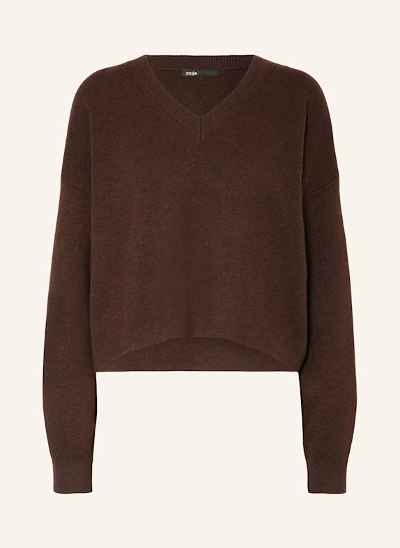 maje Oversized-Pullover DUNKELBRAUN