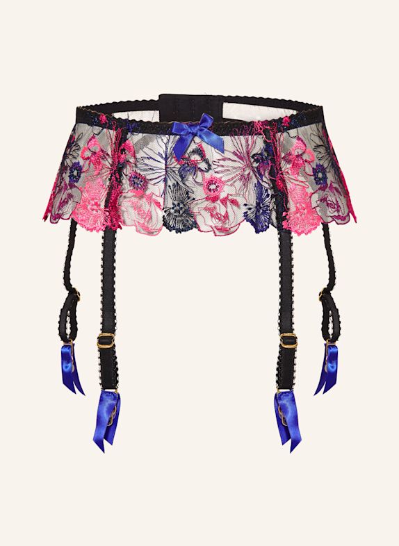 Agent Provocateur Strumpfhalter ZURI SCHWARZ/ ROT/ BLAU
