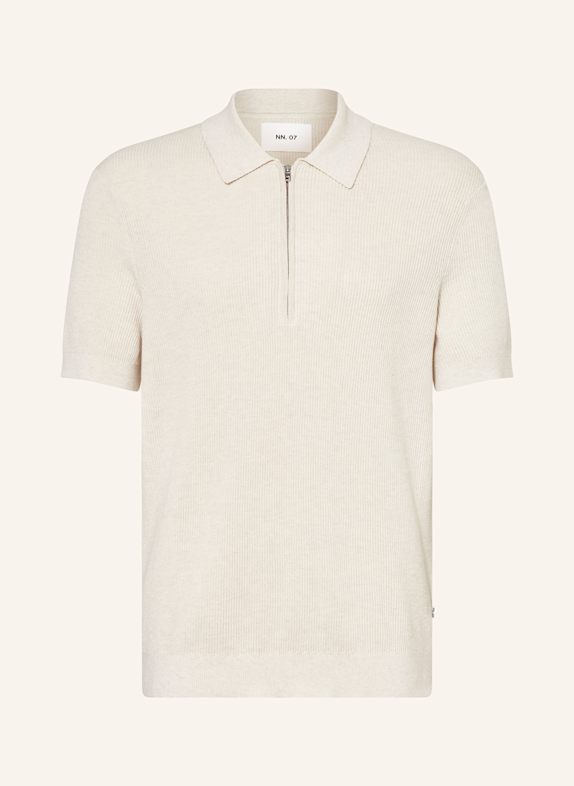 NN.07 Strick-Poloshirt HANSIE CREME