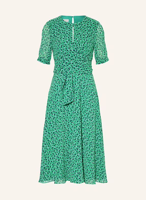 HOBBS Sukienka BRIDGET ZIELONY/ GRANATOWY/ BIAŁY