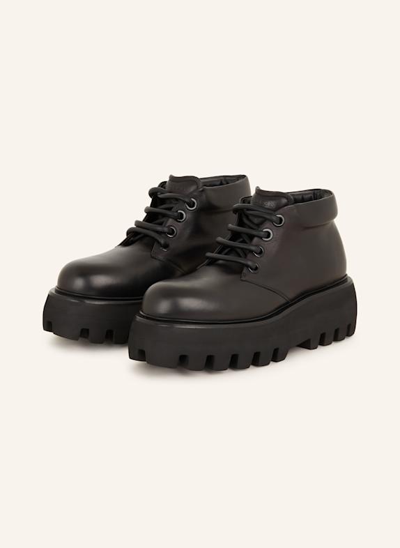 Alexander McQUEEN Lace-up shoes BLACK