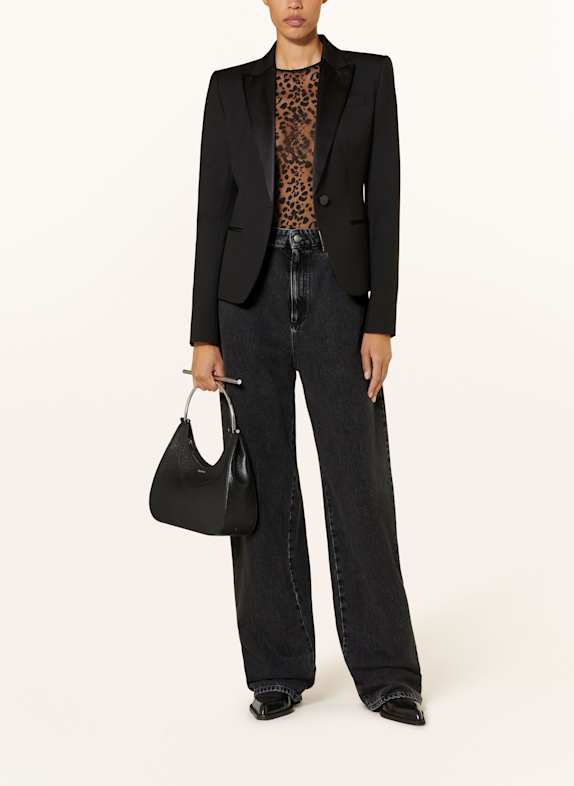 McQUEEN Jeans 1307 BLACK STONEWASHED