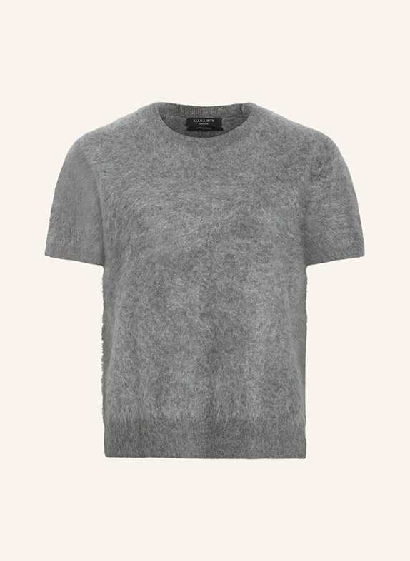 ALLSAINTS Strickshirt REBEL aus Cashmere GRAU