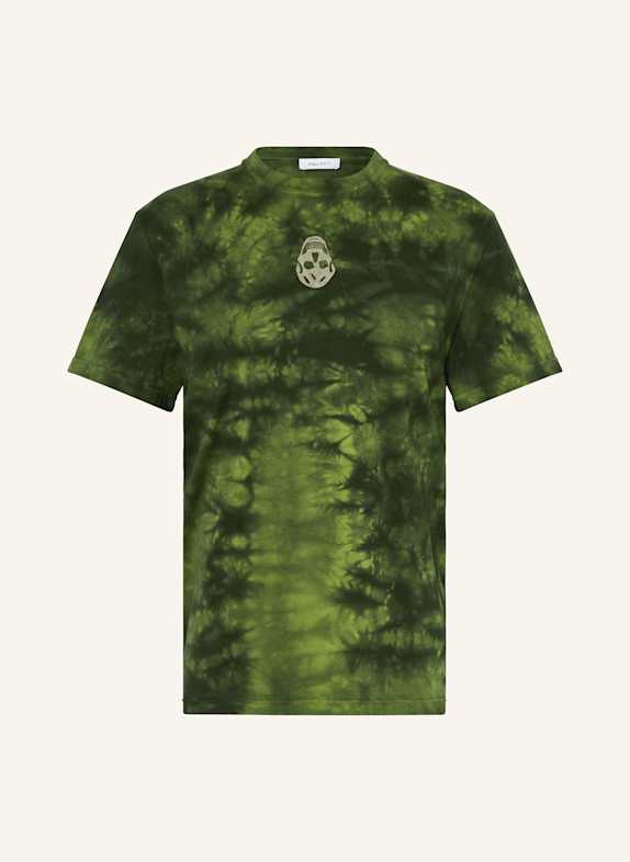 Alexander McQUEEN T-Shirt GRÜN/ DUNKELGRÜN