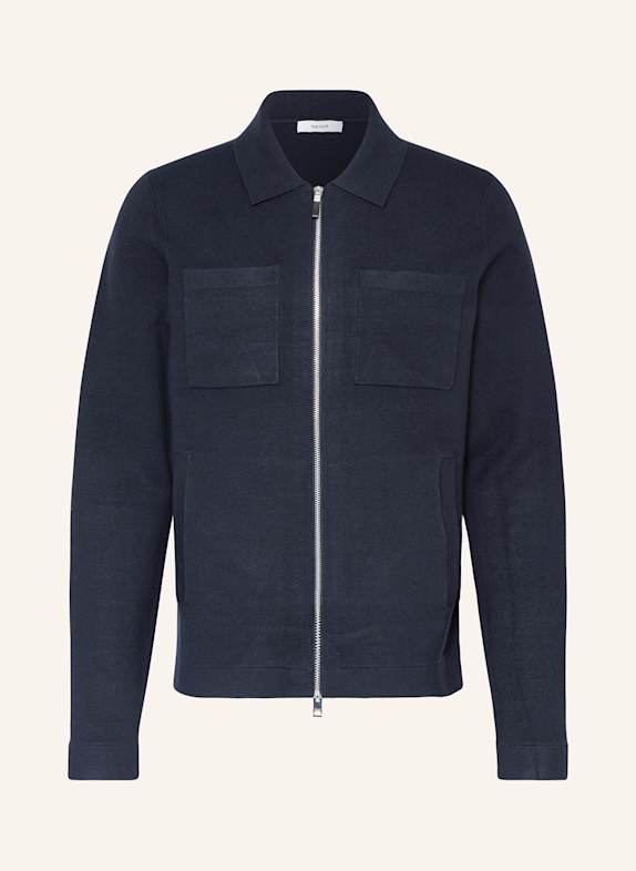 REISS Kardigan RIVERS GRANATOWY