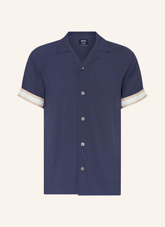 REISS Resorthemd Comfort Fit DUNKELBLAU