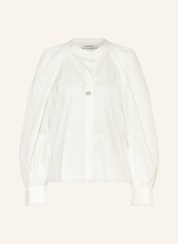 SANDRO Bluse WEISS