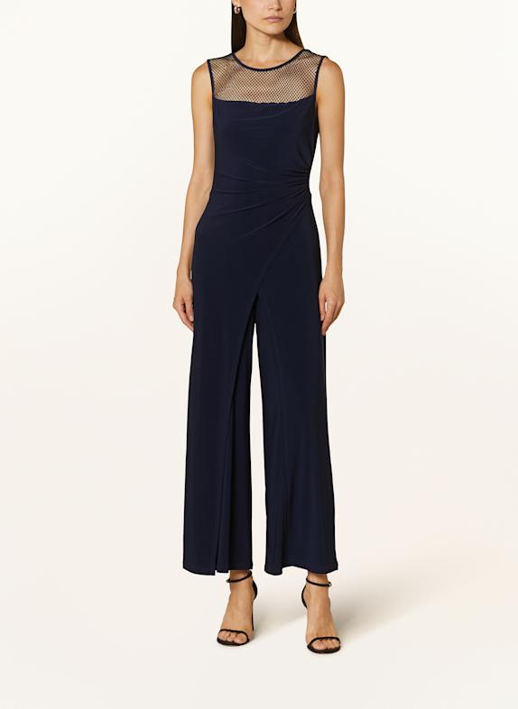 Joseph Ribkoff SIGNATURE Jersey jumpsuit with decorative gems DARK BLUE