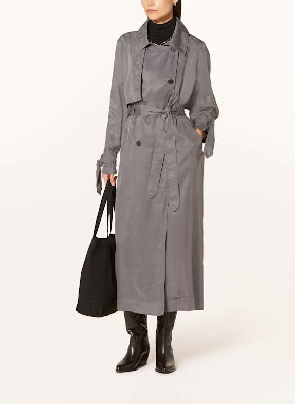 ALLSAINTS Trenchcoat KOKO GRAU