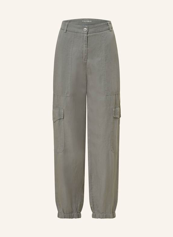 CAMBIO Cargohose KARO GRÜN