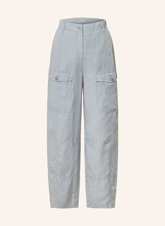 CAMBIO Hose ORANGE mit Leinen BLAUGRAU
