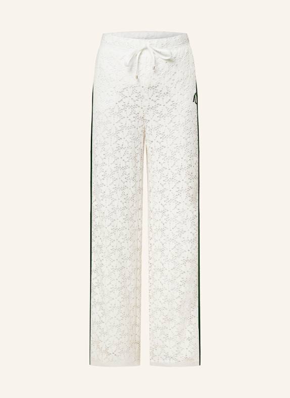 CAMBIO Marlenehose AVRIL aus Spitze WEISS
