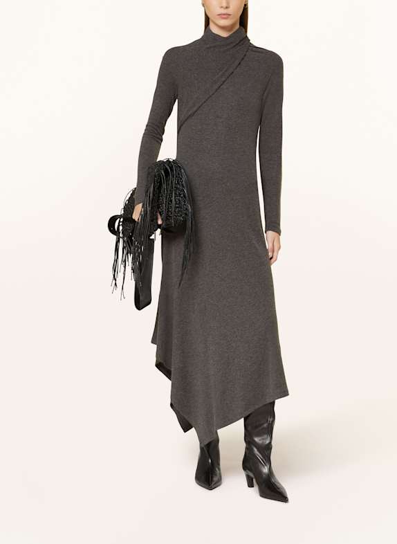 REISS Jerseykleid DUNKELGRAU