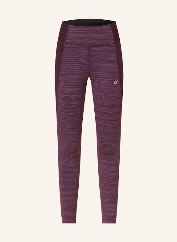 ASICS NAGINO running leggings DARK PURPLE